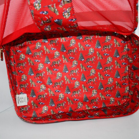 Southern Living 6-Piece Cheetah Packing Cube Set #F24PACK002 NWT - Picture 2 of 6